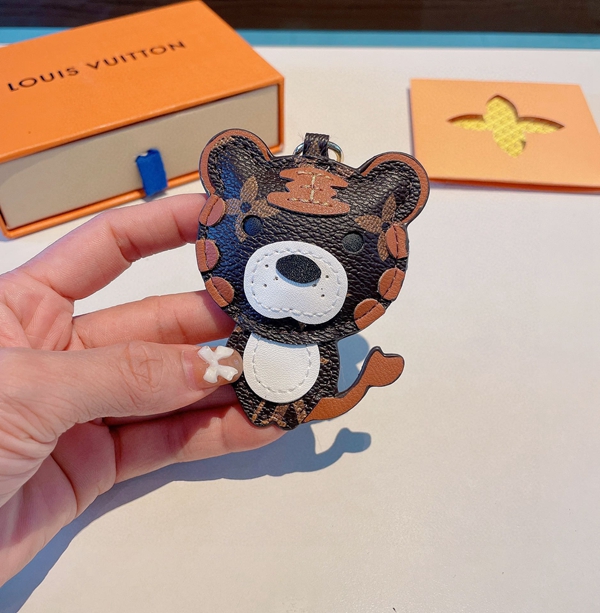 ブランドキーホルダー素材ディテール